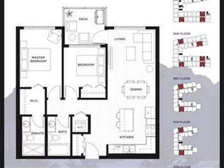 Podium *New 2-Bedroom (& 2 parking EV) Apartment