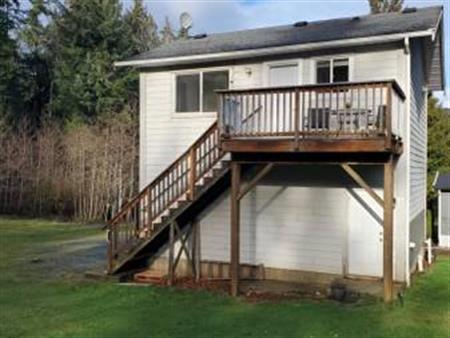 Semi-Furnished 1 Bed/1 Bath Carriage house in SOOKE BC