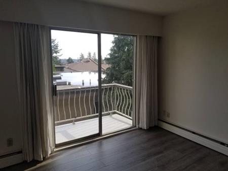 Renovated bachelor suite with balcony near New West Library