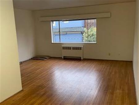 Kits Nice, Large 1 BR Top Floor New Paint +Kitchen