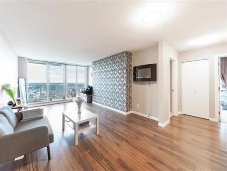 2-Bed, 2-Bath Highrise in Surrey Central near Skytrain