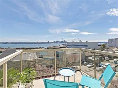 Waterfront 1-Bed Suite in Lower Lonsdale Fully Furnished MODERN