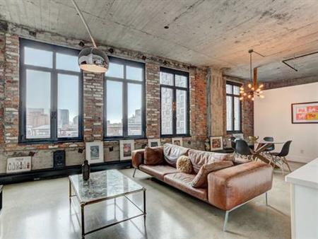 2 Bedroom Suite with City View in Historic Printing Building