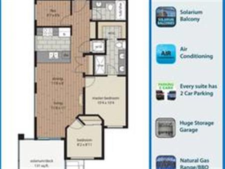 2BRM +Den/2Bath Condo (Langley-Carvolth Exchange)