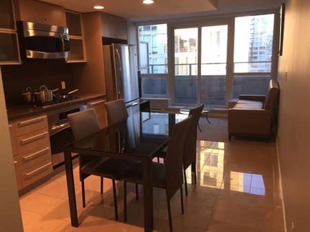 Ava Feb.1 Furnished 1 bed room condo / suite , Den, Balcony (Vancouver