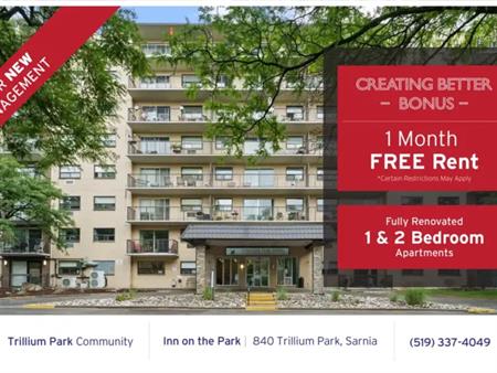 Inn On The Park | 840 Trillium Park, Sarnia