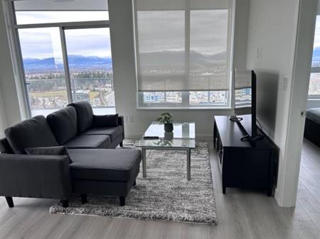 Amazing Views - Brand New Fully Furnished 1 Bed+Den 1 Bath Condo