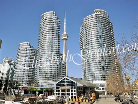 8 YORK STREET - WATERCLUB - HIGH FLOOR 1 BEDROOM + DEN W/LAKE VIEWS