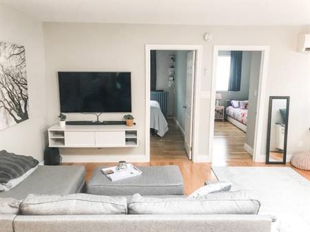 Recently renovated 2 bedroom apartment in