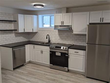 FULLY RENOVATED BRIGHT BASEMENT SUITE IN GREAT LOCATION! | Calgary