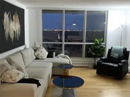 Executive Sub Penthouse Fully Furnished 2 bedroom with Million dollars views | 2107 - 9909 104 Street NW, Edmonton