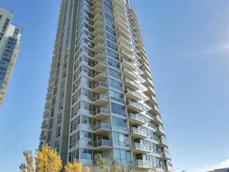 **Furnished 2 Bedrooms 2 Bathrooms for Rent – Move-In Ready! | 1506 - 77 Spruce Place SW, Calgary