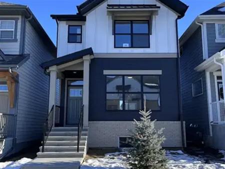 Brand New Home with Unfinished Basement for Rent in Mahogany Lake | 355 Magnolia Drive Southeast, Calgary