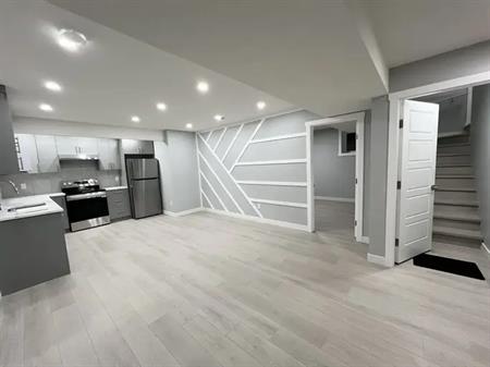 ** Brand New**The bright and Modern 2-Bedrooms, 1- Bathroom legal basement suite | Calgary