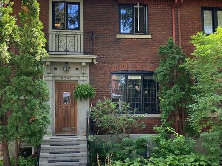 Maison Montréal (Côte-des-Neiges/Notre-Dame-de-Grâce) À Louer