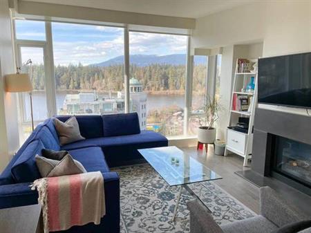 Luxury 2BR/2BA Condo with Stunning Views at Laguna Parkside, Coal Harb