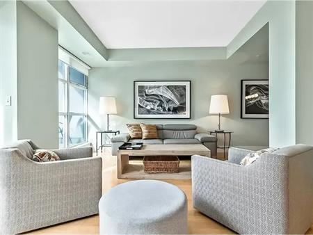 Executive Style, west facing with pristine view,40' of windows | 205 Riverfront Avenue Southwest, Calgary