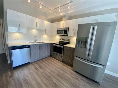 Modern 1 bed + den Condo at The Hub