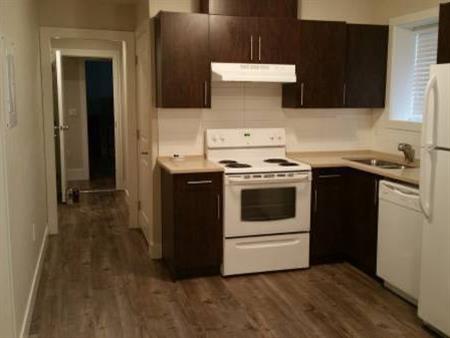 2 bedroom basement suite $1800 including utilities & 1 small car parking