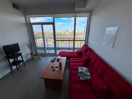 Furnished 1 bed plus den downtown apartment