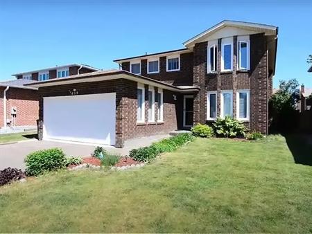 4-Bedroom, 3-Bathroom, Home for Rent in Brampton West | 459 Rutherford Road North, Brampton