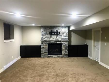 2 Bedroom 1 Bathroom Legal Basement Suite for Rent