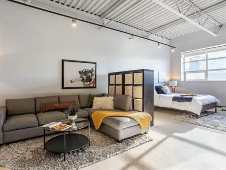 Trendy Loft Style Studio Suite | 305 - 10355 105 Street Northwest, Edmonton