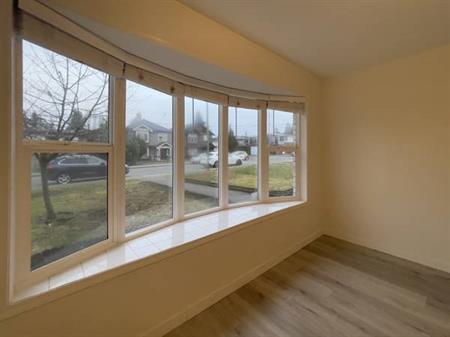 2 bedroom suite on ground level with radiant flooring heat