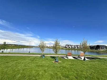 Brand New 2 Bed Waterfront Walkout Suite | 264 Mallard Grove Southeast, Calgary