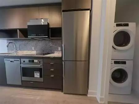 Bright 1-Bedroom with Parking, Locker & Steps to Subway | 9 Mabelle Avenue, Toronto