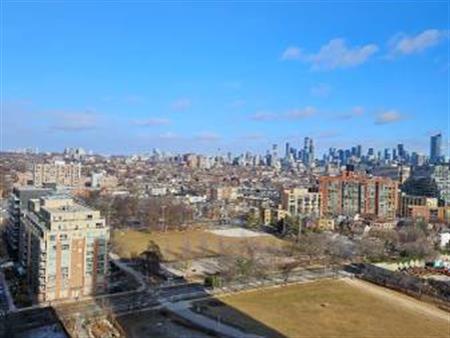 Liberty village parking included outdoor pool!