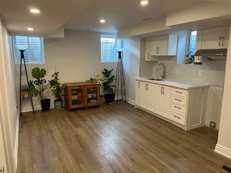 2 bed 2 bath brand new basement unit