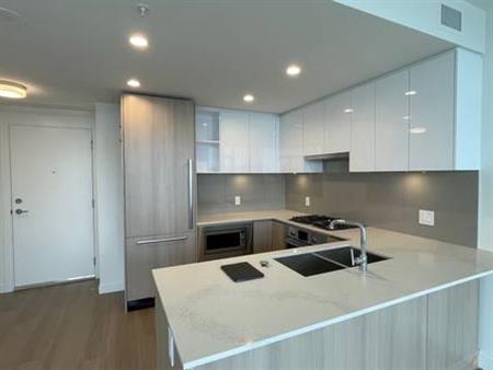 New West downtown One year new high-rise AC 2 bed 2 bath apratment