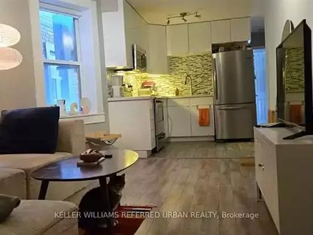 Unique renovated 2-bedroom unit in a multi-unit home at Wallace Emerson Junction. | 225 Wallace Avenue, Toronto