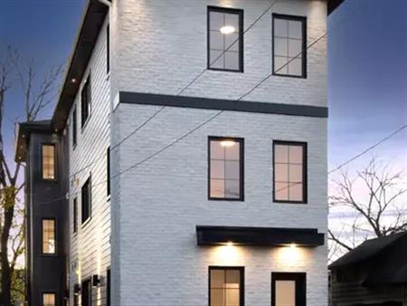 Luxury Living in Hintonburg: Brand New 2-Bedroom Apartment - Unit 3 (top floor) | 106 Sherbrooke Avenue, Ottawa