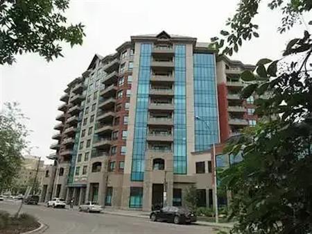 Furnished 2 bedroom 2 bathroom condo for rent | 805 - 10142 111 Street Northwest, Edmonton