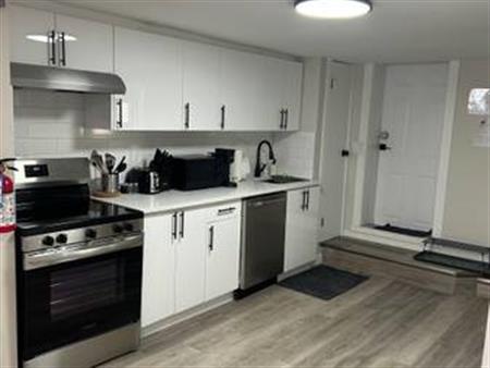 2bed 1 bath legal suite Bowness