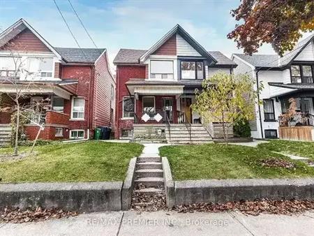 Freshly painted, and spacious main and lower-level 2 bedroom apartment. | 258 Symington Avenue, Toronto