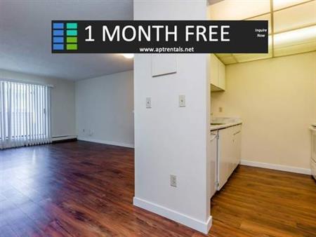 1 BDRM Pet friendly Available Feb. 15, 2025