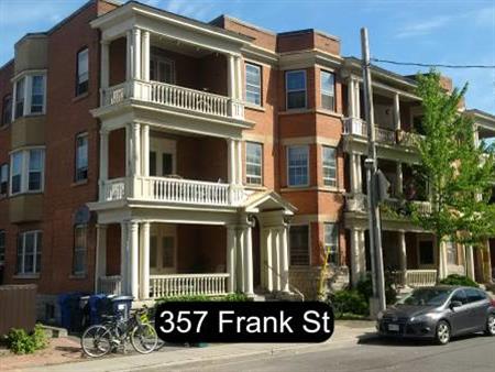 3 Bedroom Centretown Apartment for Rent (357 Frank St)