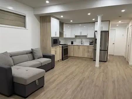 Stunning One Bed plus Den walk-out Basemet for Rent | 449 Livingston View Northeast, Calgary