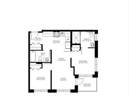 Two Bedroom 2 Bath modern living at Brand New Hawthorn in Marpole