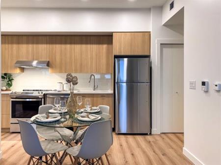 One Bedroom modern living at Brand New Hawthorn in Marpole