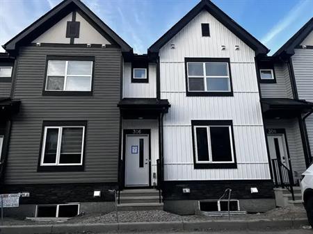 BRAND NEW 3 BEDROOM TOWNHOUSE | 306 - 75 Evanscrest Common, Calgary