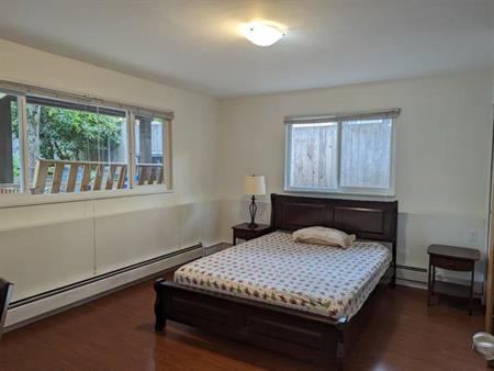 Bright Two Bedroom Self-contained Furnished Garden Level Suite