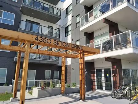 Two bedrooms with large balcony of view! | 314 - 4350 Seton Dr SE, Calgary