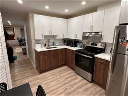 Newly renovated large 3 1/2 condo for rent - APPLIANCES INCLUDED