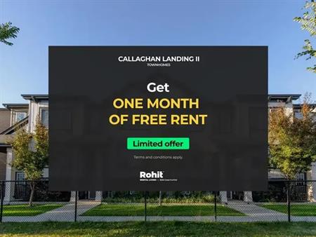 NOW RENTING 2 & 3 bedroom townhomes. APPLY NOW and get ONE MONTH FREE! - Callaghan Landing | 1776 Cunningham Way Southwest, E