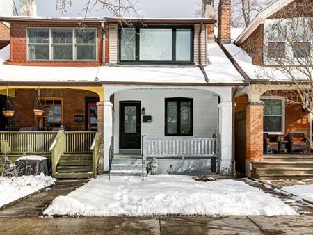 Stunning newly renovated home in Prime Danforth W/ Parking