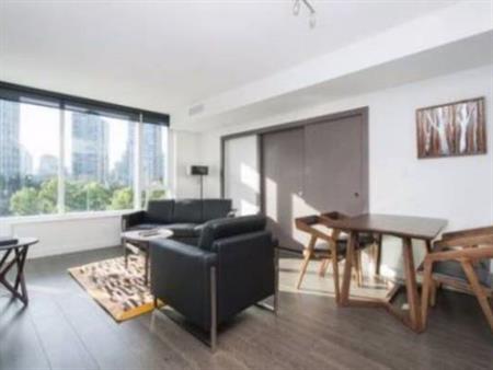 Available: March 1st -PET Allowed Furnished 1 BEDROOM @ 38 Smithe